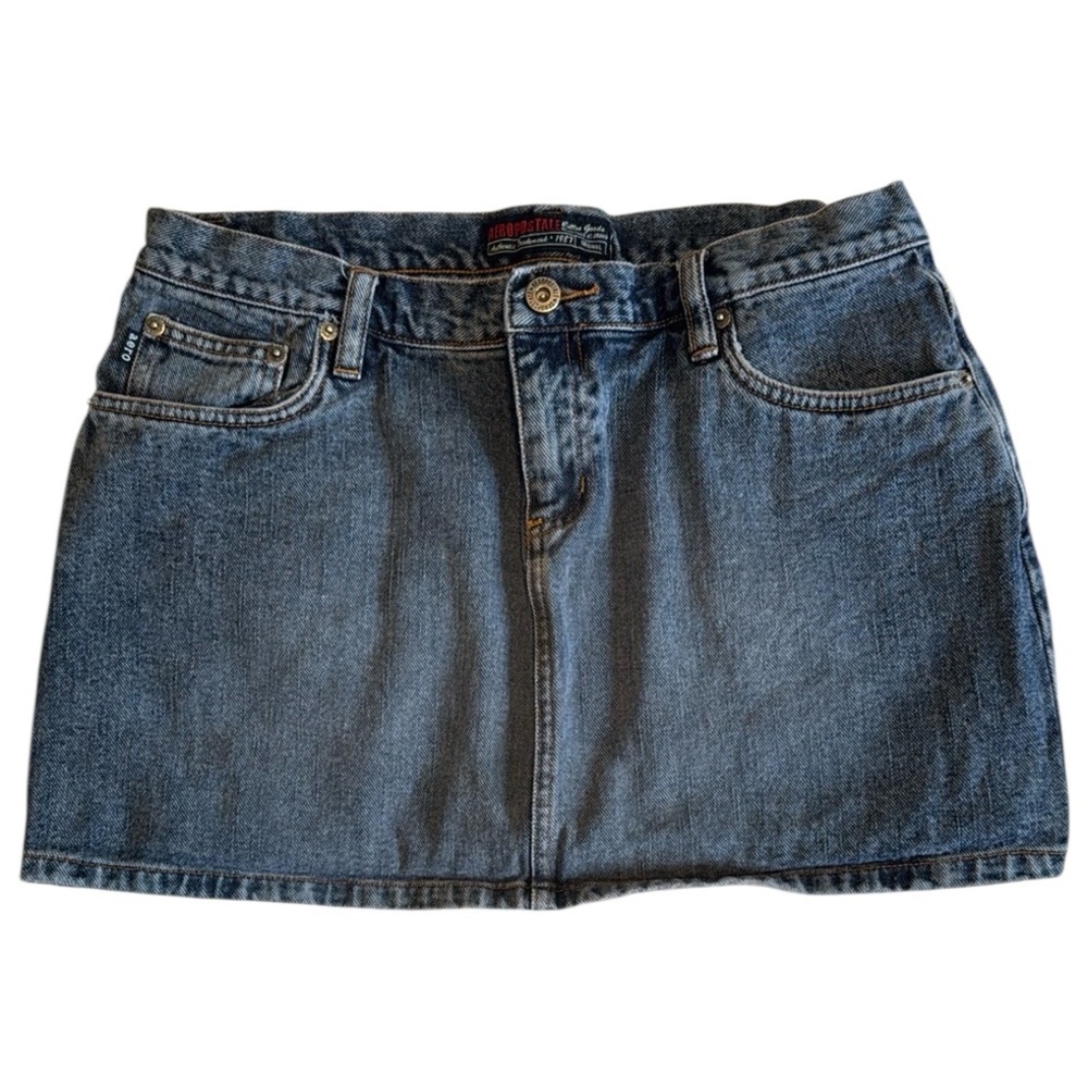 🖤 Y2K Aeropostale Denim Mini Skirt